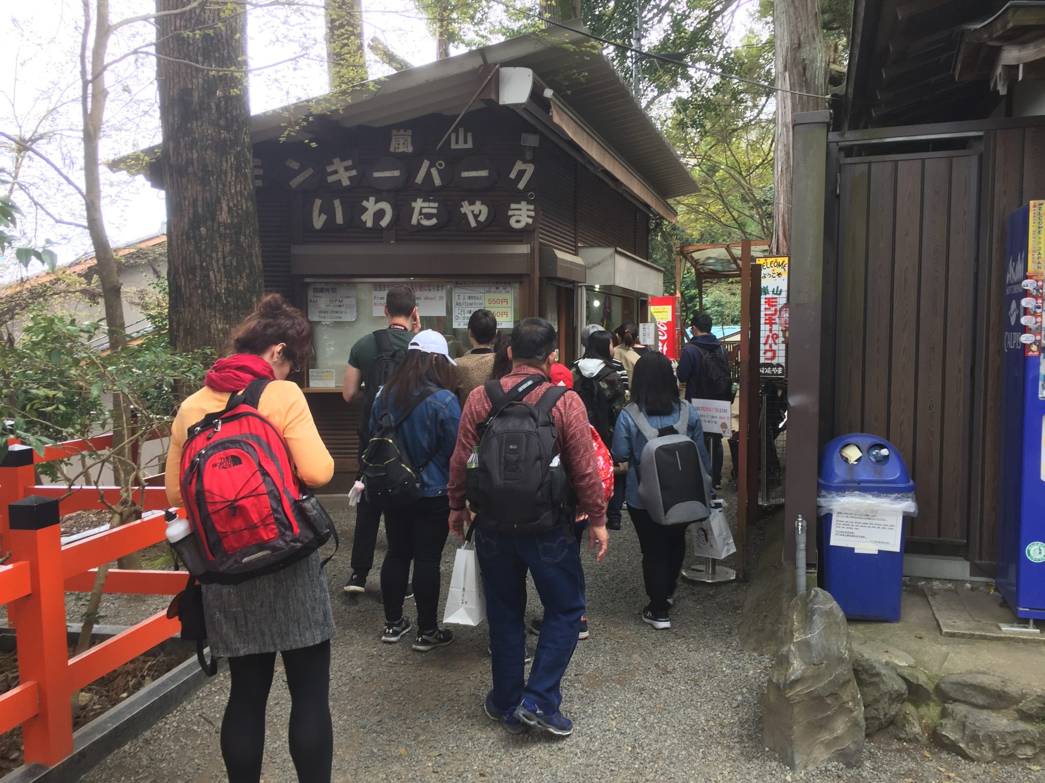 Arashiyama monkey park