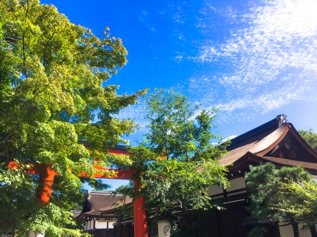 Shimogamo shrine